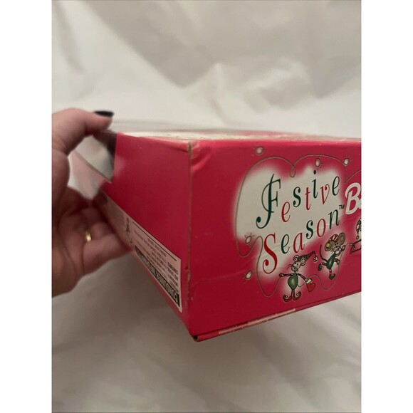 Mattel 1997 Festive Season Barbie Christmas Special Edition #18909 Vintage NIB - Picture 13 of 13